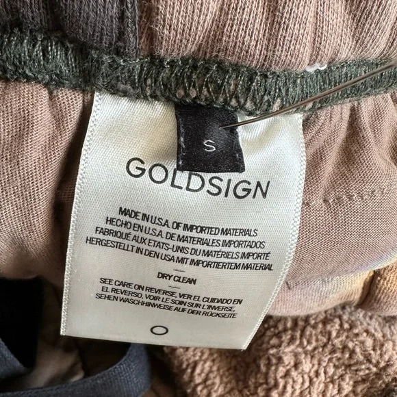 GOLDSIGN The Pieced Sweatpant